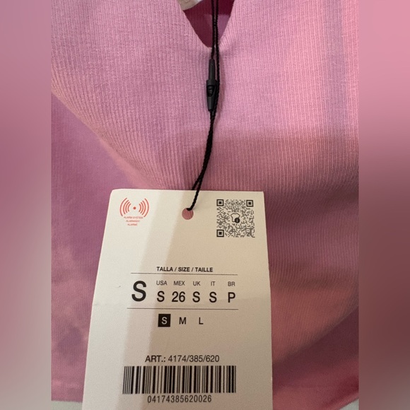 Nwt- Zara- Halter Top with Back Strap- small - Picture 7 of 8